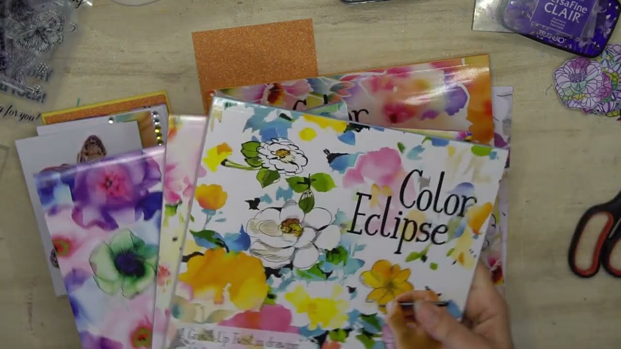 8 Karten aus einem Color Eclipse Block von Action.