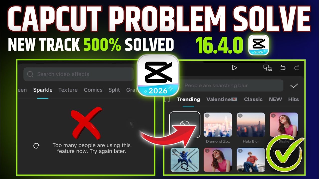 Capcut Pro No Internet Connection Problem | CapCut Too Many People are using  | 100% Working😃