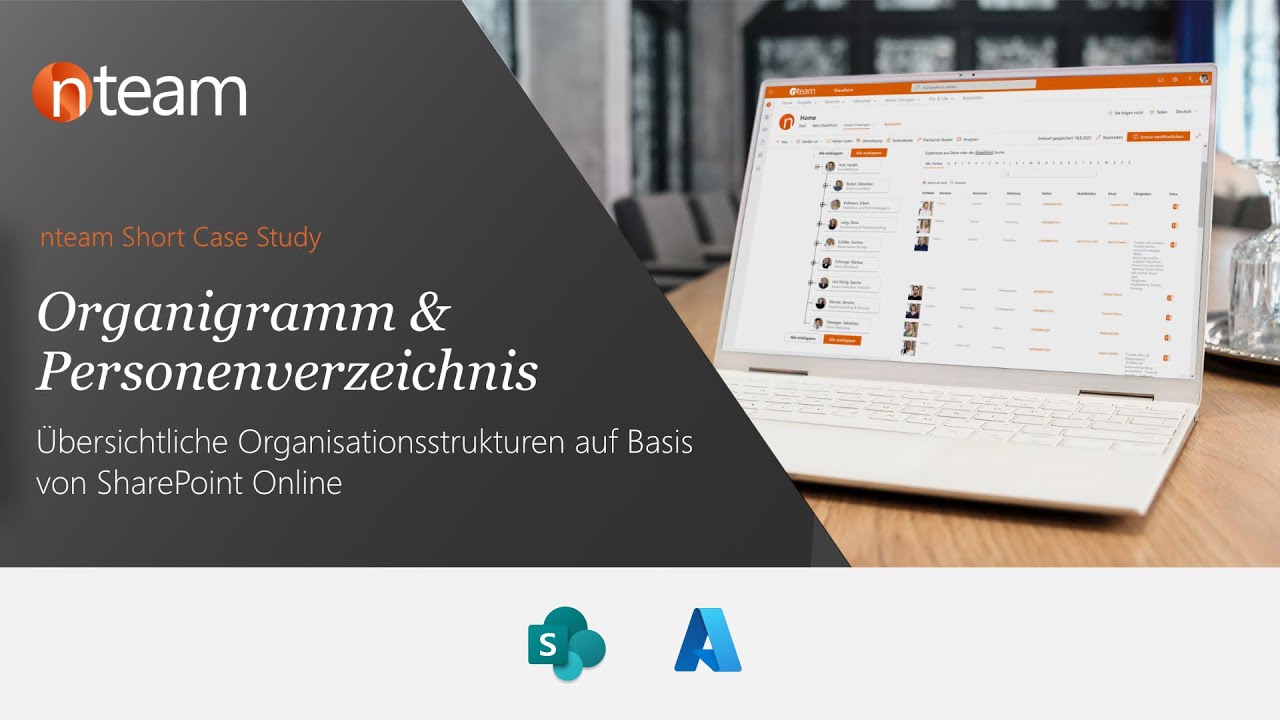 Organigramm und Personenverzeichnis
