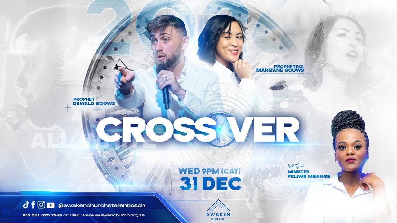 Cross Over 31st Dec 2025 - 1st Jan 2026 with Prophet Dewald Gouws | Awaken Church