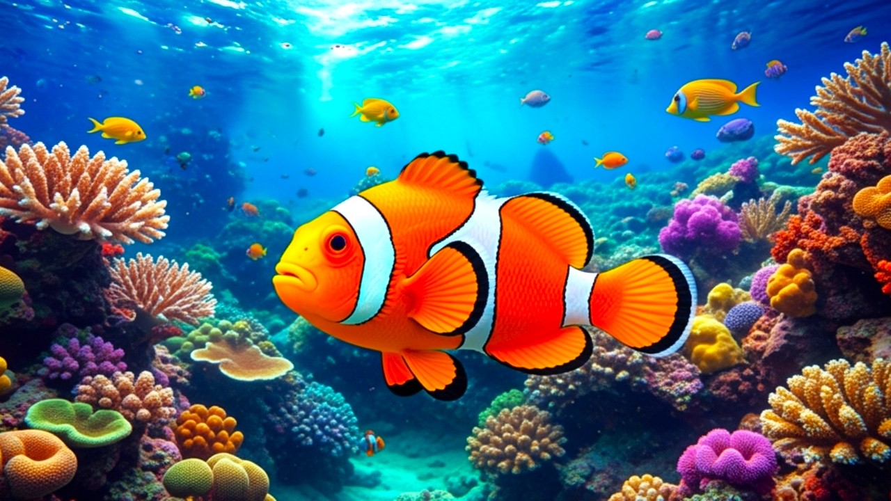 The Best 4K Aquarium - Dive Into The Mesmerizing Underwater Realm, Sea Jellyfish, Coral Reefs #8