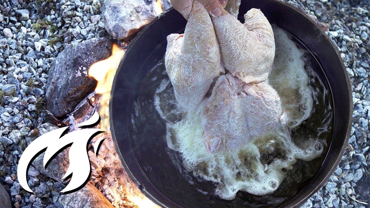 🦚 Frittierter Roadkill Fasan vom Feuer 🔥