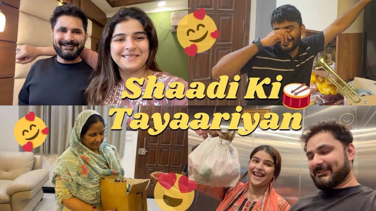 Ghar mei shaadi ki taayariyan shuru | Aap sabse chahiye kuch suggestions 🙏 | Sajid Shilpa Vlogs