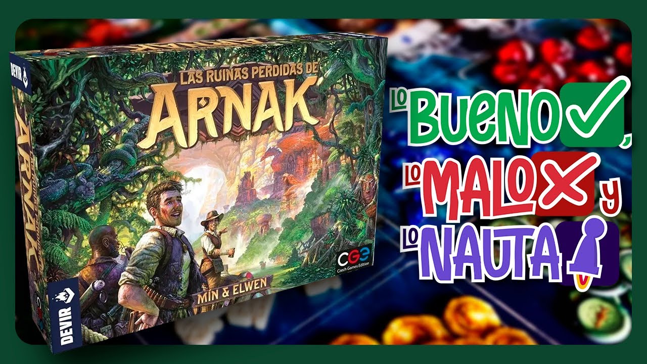Las Ruinas Perdidas de Arnak: Una partida no es suficiente⛺ | Los Nautas🚀
