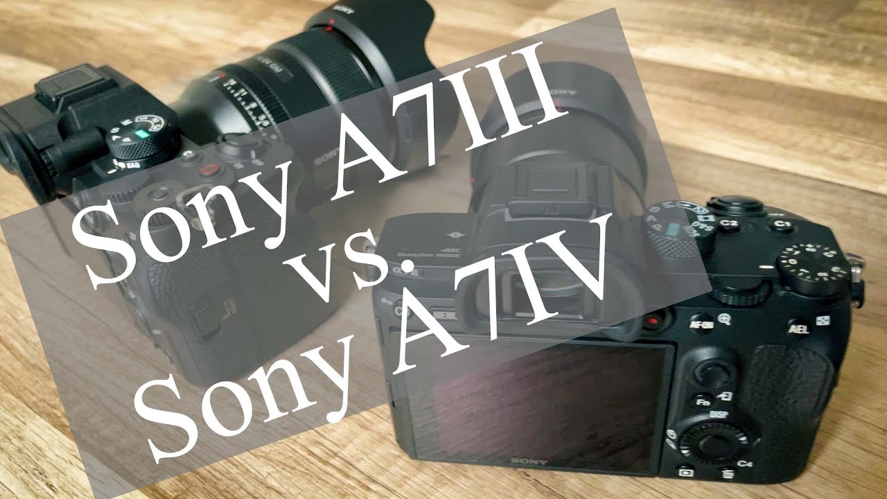 Sony A7iii (ILCE-7M3) vs. A7iv (ILCE-7M4) review | menu | buttons | shutter close | display