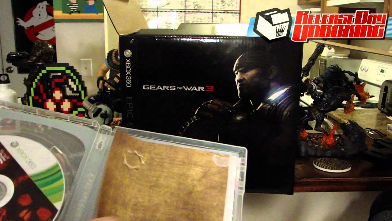 Release Day Unboxing 9-20-11: Gears of War 3 Epic Edition and Supremacy MMA