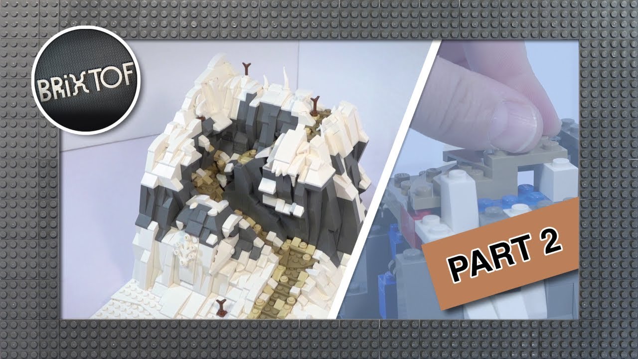 LEGO Moc Winter Village - Baseplate #3 