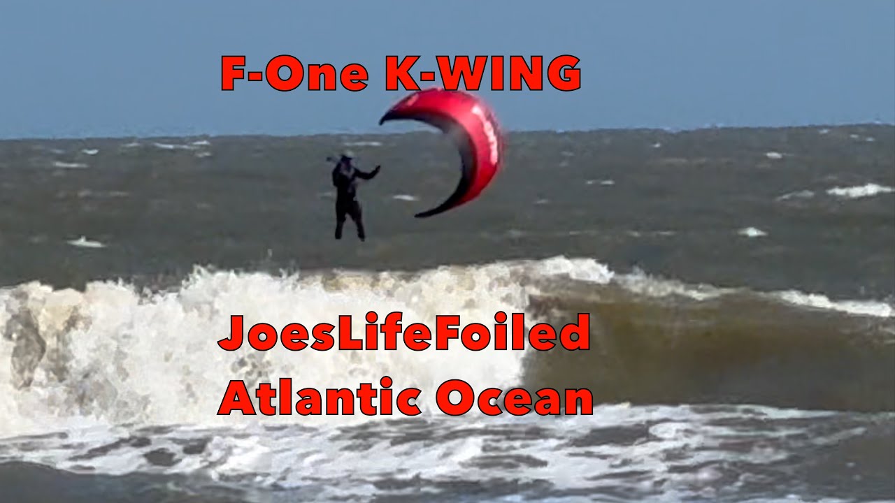 Surfing on the Atlantic w Foils and Wings from F-ONE, its a fine day to be on the Water Movie