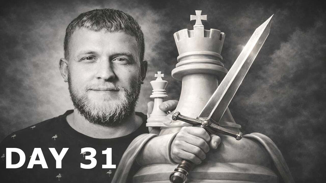 ODCZARUJEMY SZACHOWNICE? - Od zera do szachowego MISTRZA DAY 31