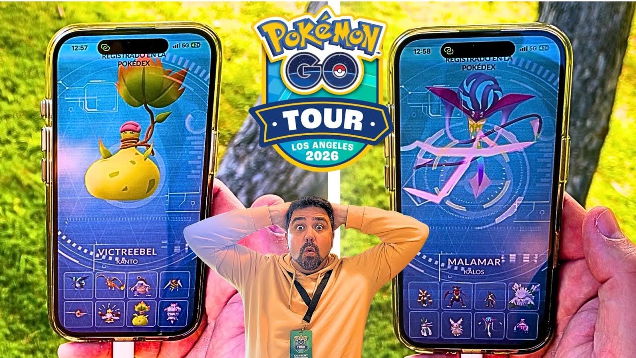 ¡LOCURA en Pokémon GO Tour KALOS LA! ✨ MUCHOS SHINY + MEGA VICTREEBEL y MEGA MALAMAR