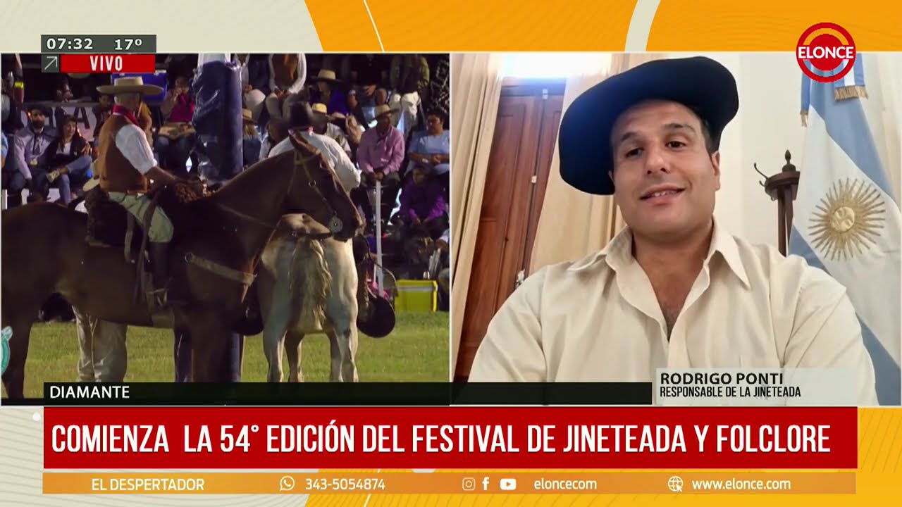 Rodrigo Ponti: Comienza la 54&ordm; edici&oacute;n del Festival de Jineteada y Folclore