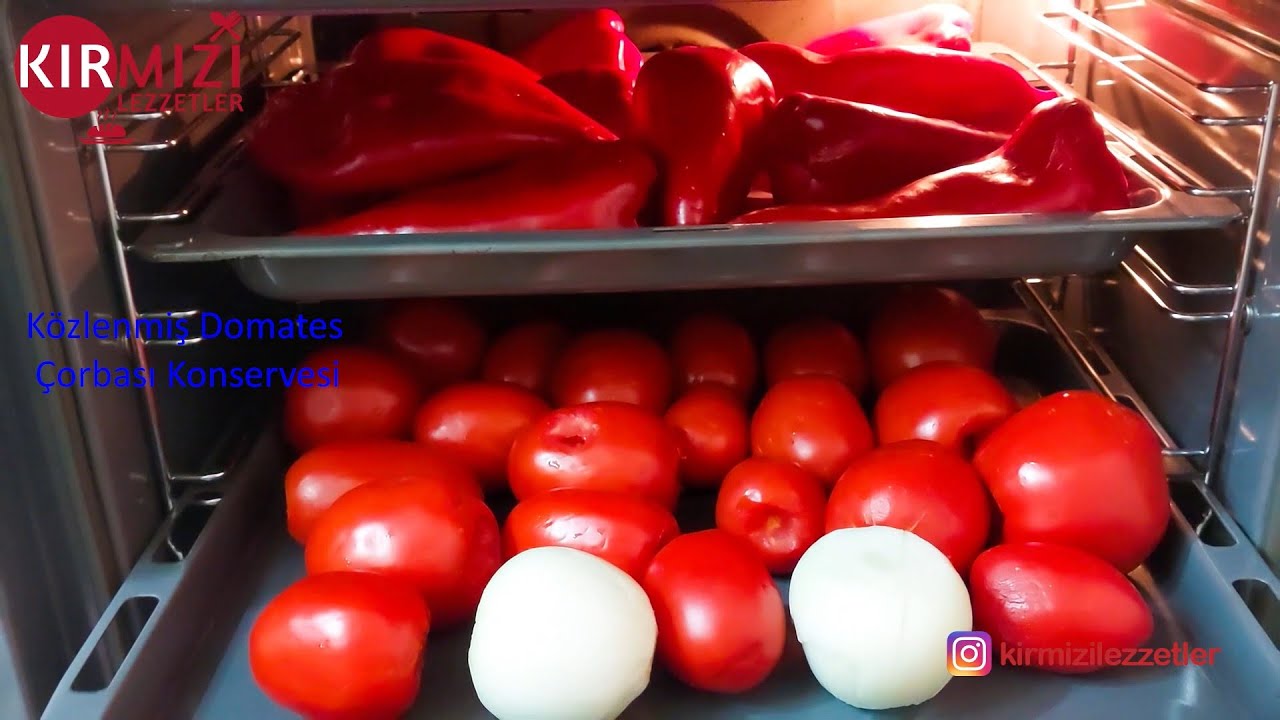 KÖZLENMİŞ DOMATES ÇORBASI KONSERVESİ Mİ ❗️❓ AYRICA SOS♨️TARİFİ