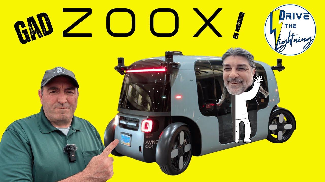 Беспилотное путешествие по Вегас-Стрип! Электромобиль ZOOX с Дэвидом Уэртой! Реальное автономное ...