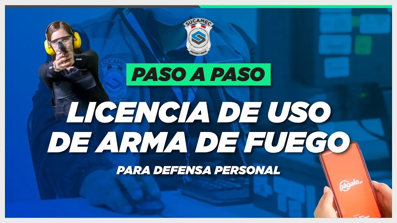 Licencia de uso de arma de fuego para Defensa Personal (L1)