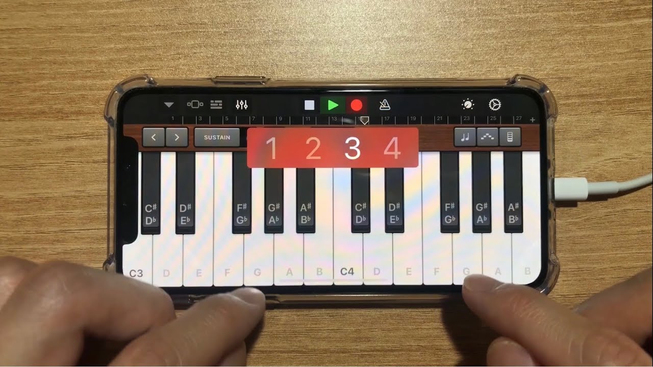 Dua Lipa - Don't start now on iPhone (Garageband)