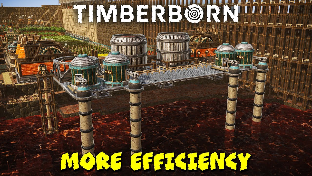 Creating a More Efficient Explosives industry in Timberborn  | Bad Crater Episode 20