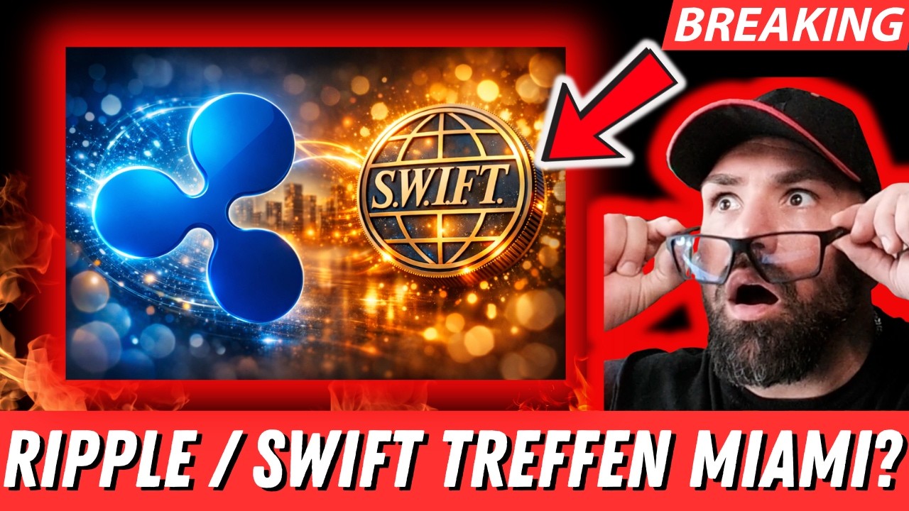 RIPPLE & SWIFT GEHEIMTREFFEN IN MIAMI?! XRP DEAL MIT 246 MRD RIESE AVIVA