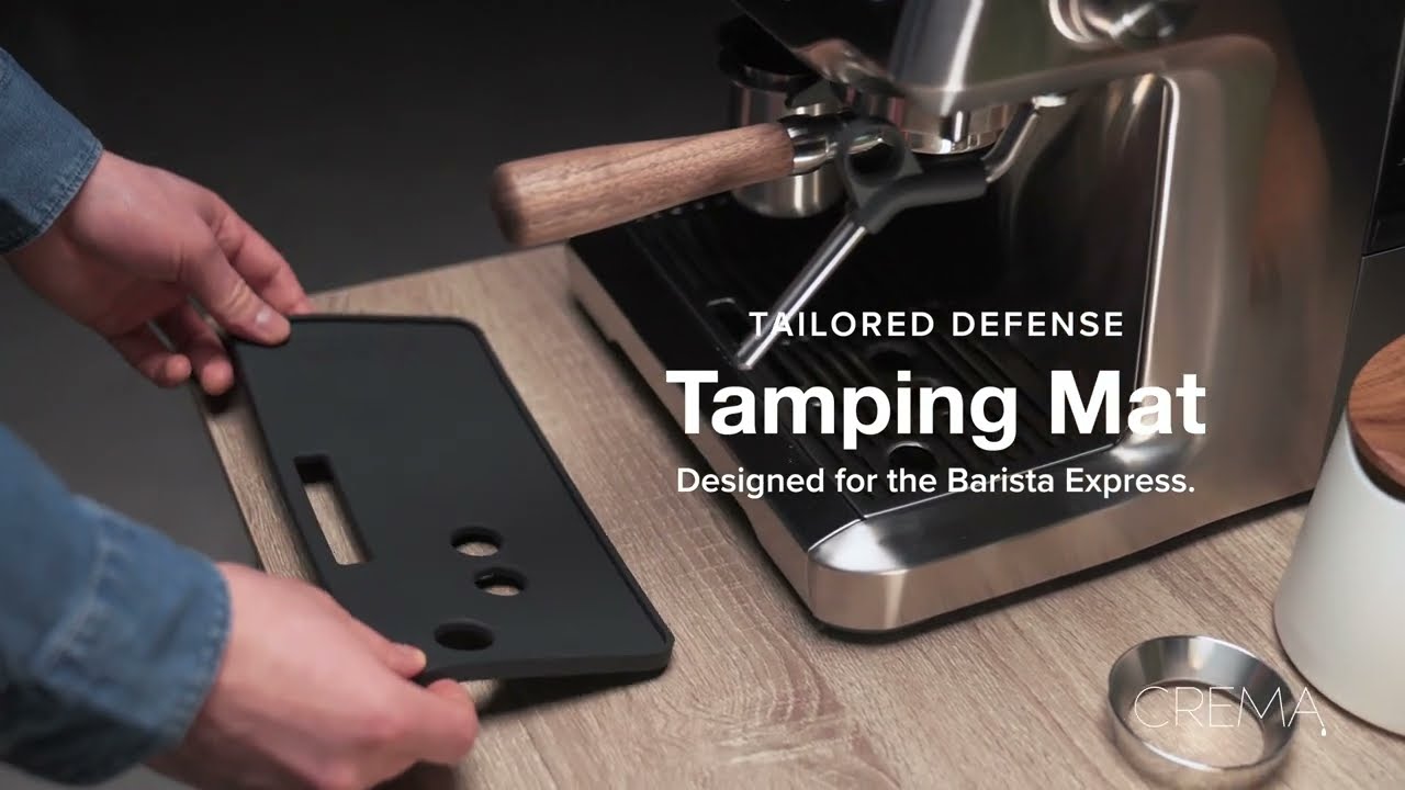 Tamping Mat for the Barista Express -- by Crema Coffee Products