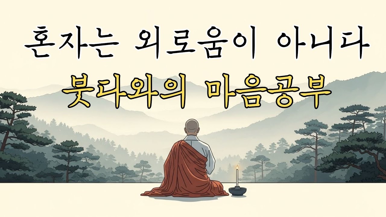 지금 혼자라고 생각 된다면 그 시간은 선물이다 | 부처님의 가르침 | 부처님 말씀