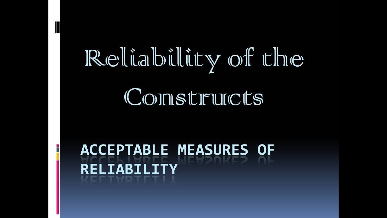 Cronbach's Alpha and Composite Reliability