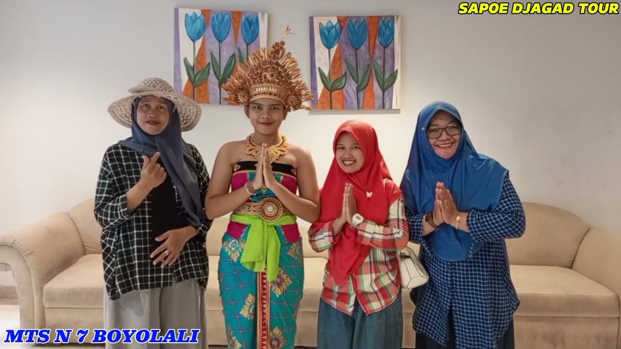ZIARAH & OUTING CLASS MTS N 7 BOYOLALI || JOMBANG - BALI || 6 - 10 MEI 2024 || SAPOE DJAGAD TOUR