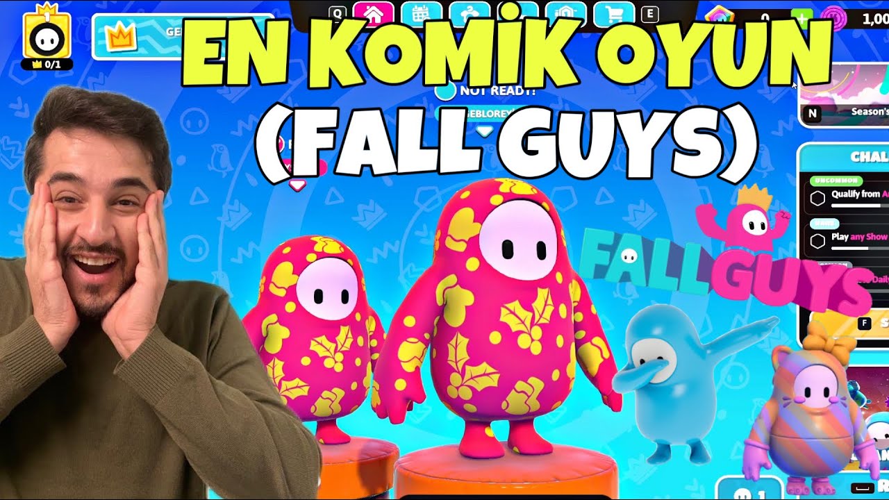FALL GUYS OYNADIK! BU HARİTALAR ÇOK EĞLENCELİ ÇOK AKSİYONLU!