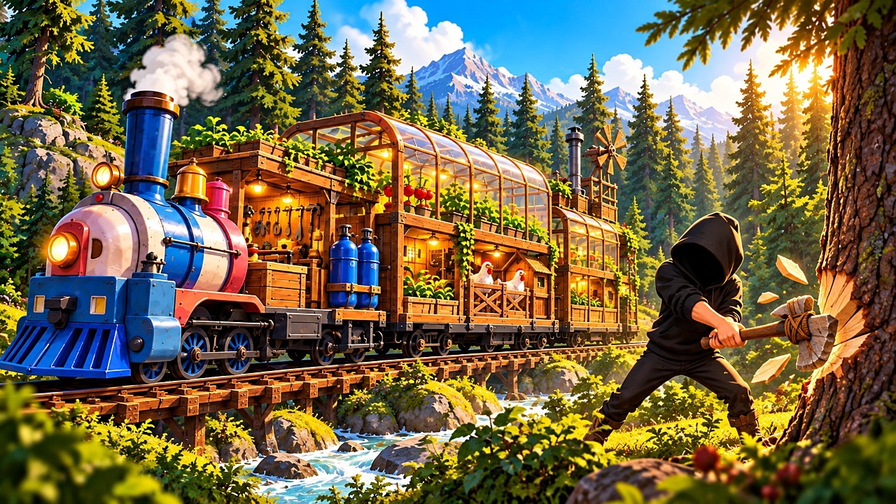 I Started Building The ULTIMATE Survival Train