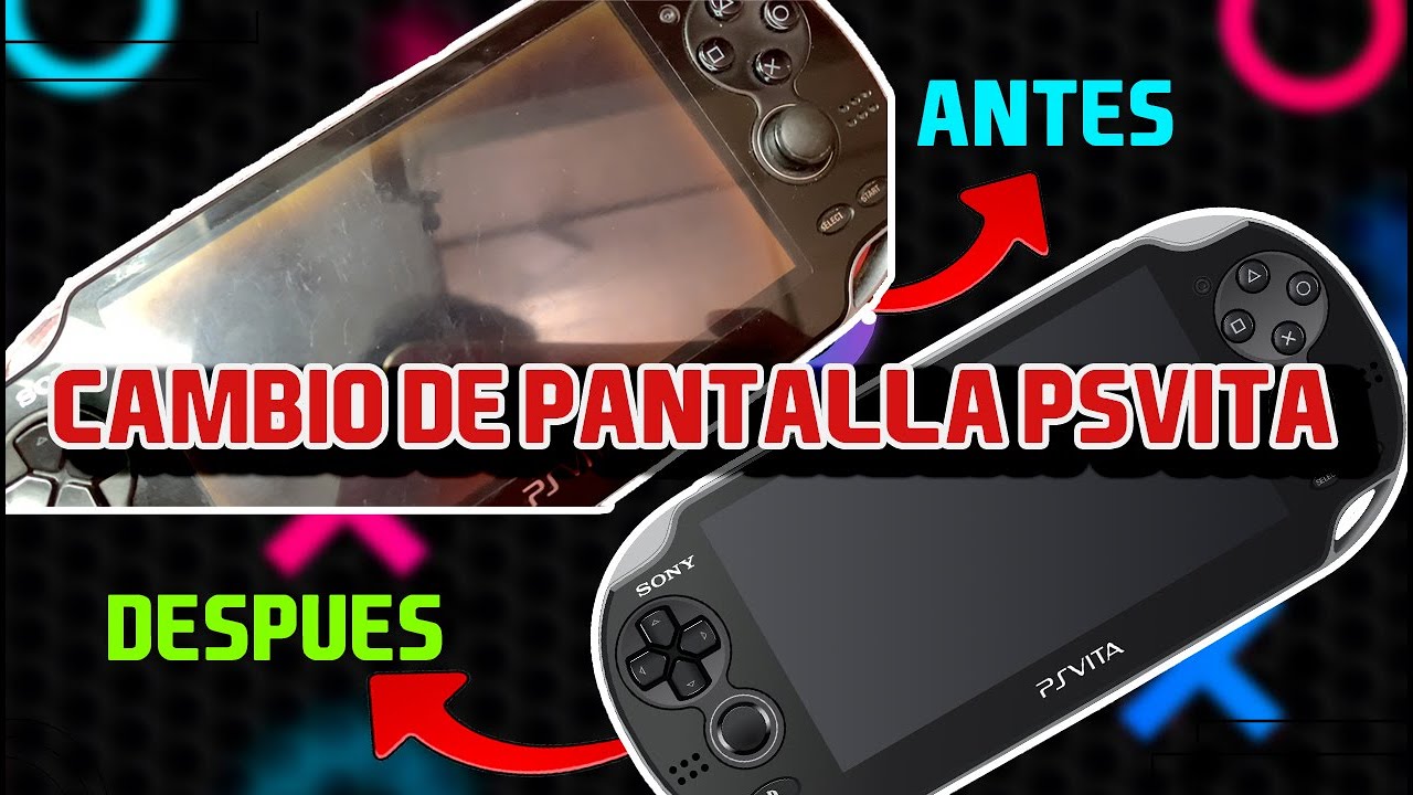 Si La Pantalla De Tu Ps Vita FAT Se Ve Así Mira Este Video - Cambio De Pantalla Paso a Paso | JxR