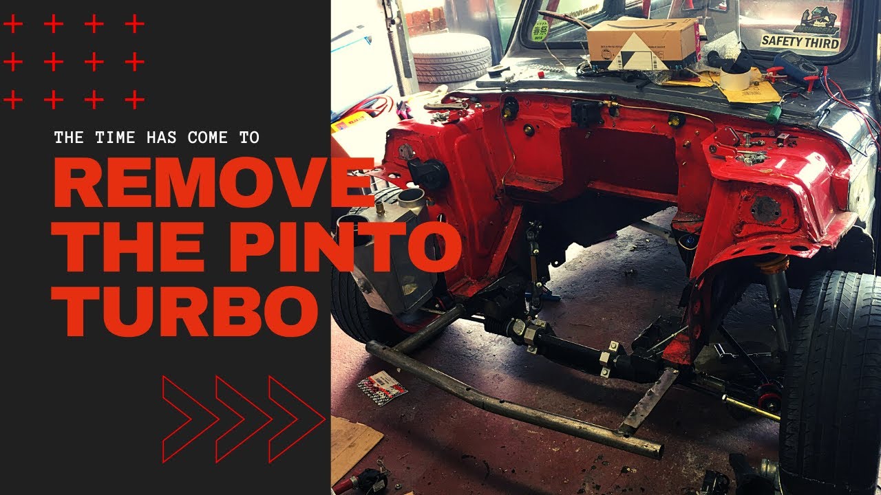 Removing the Pinto Turbo from my 1958 Ford Prefect 100e