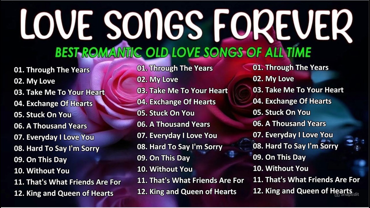Love Songs of All Time Playlist ❤️ Greatest Relaxing Love Songs 70s 80s 90s 💓 Old Love Songs 2026