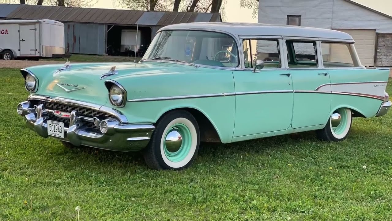 57 Chevy barn find￼ with 25000 original miles￼