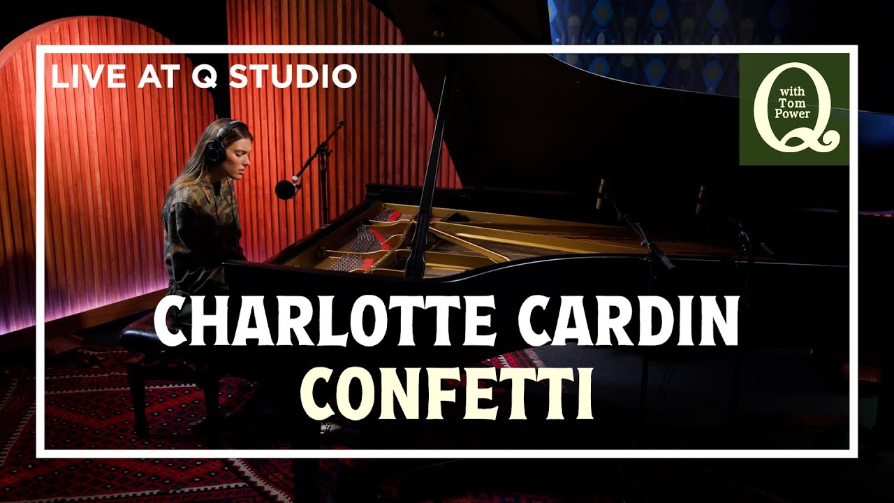 Charlotte Cardin performs Confetti in the Q studio