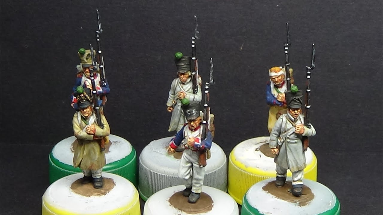 Painted 28mm Perry Miniatures Napoleonic French Line Infantry