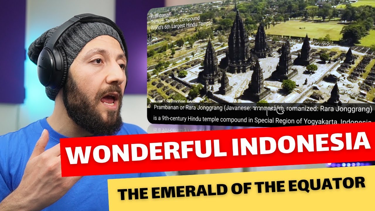 🇨🇦 CANADA REACTS TO Wonderful Indonesia : the Emerald of the Equator reaction