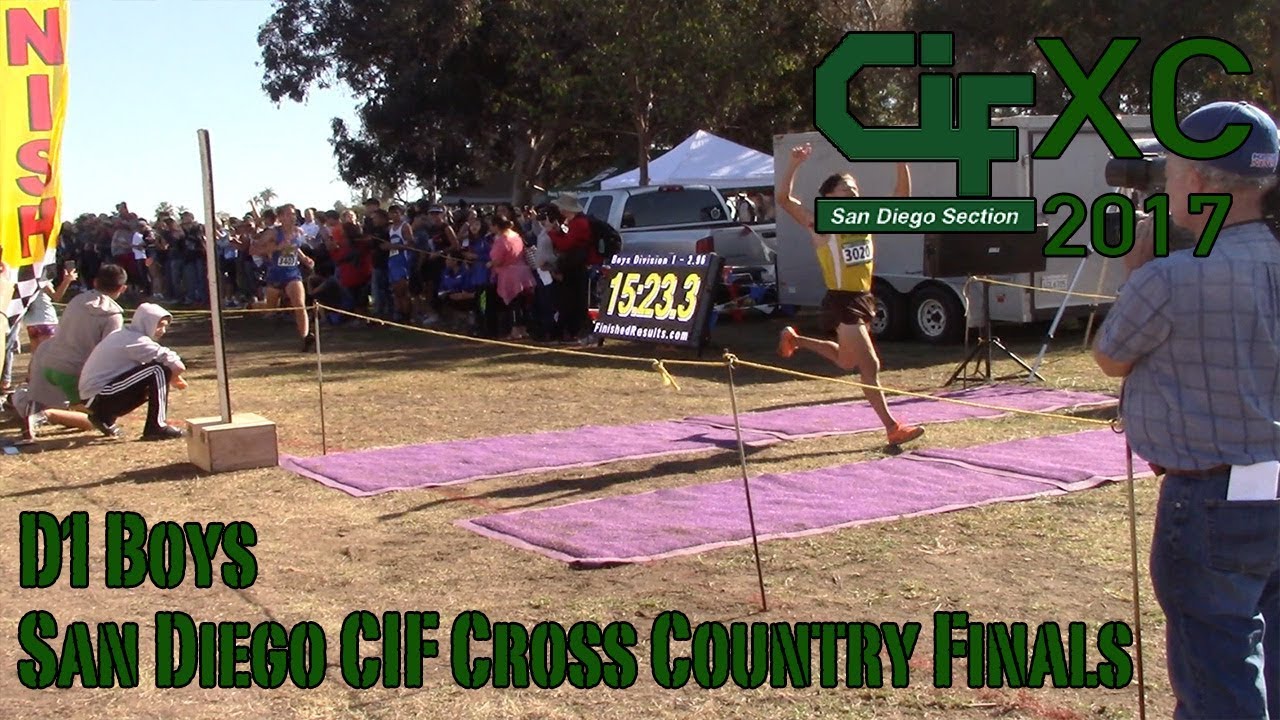 17' CIF-SD XC Finals Boys D1