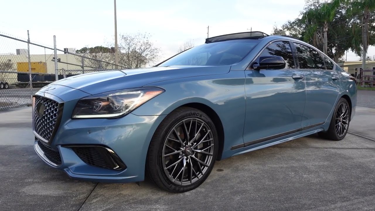 Продается Genesis G80 Sport 3.3T 2019 года выпуска, один владелец, задний привод, турбонаддув. Ко...