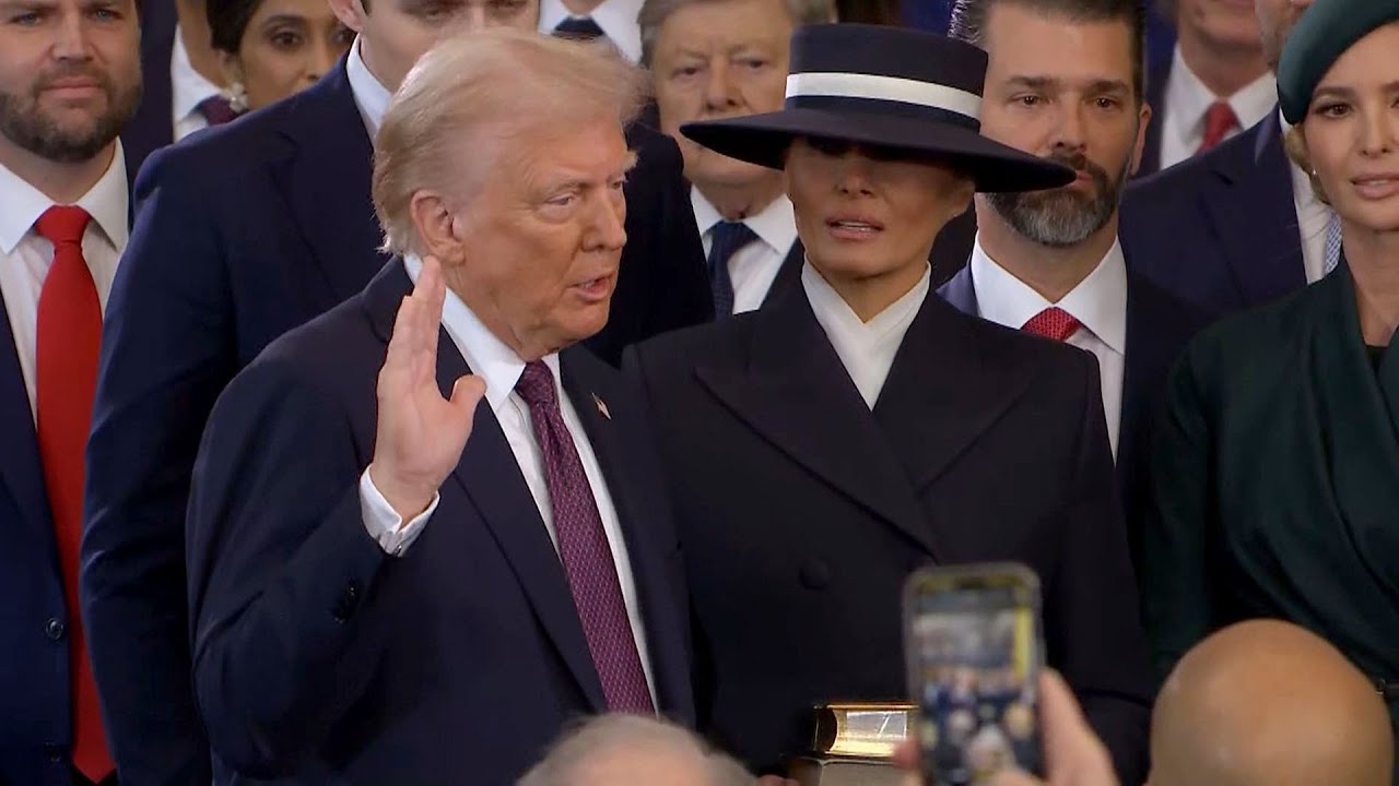 President Trump takes the Oath of Office to become 47th President: Full video
