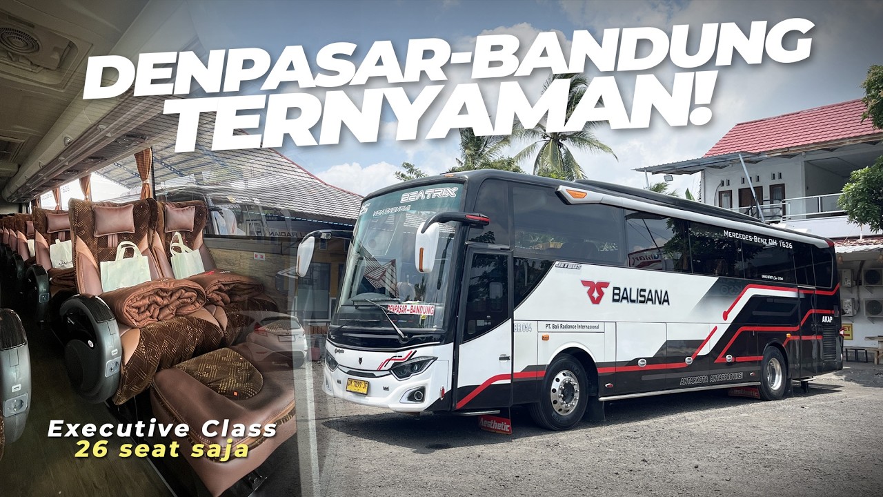 SEATNYA JUARA !! JAMINAN TIDUR NYENYAK !! 😍 Trip Naik Balisana Denpasar-Bandung Part 1 #Lifka