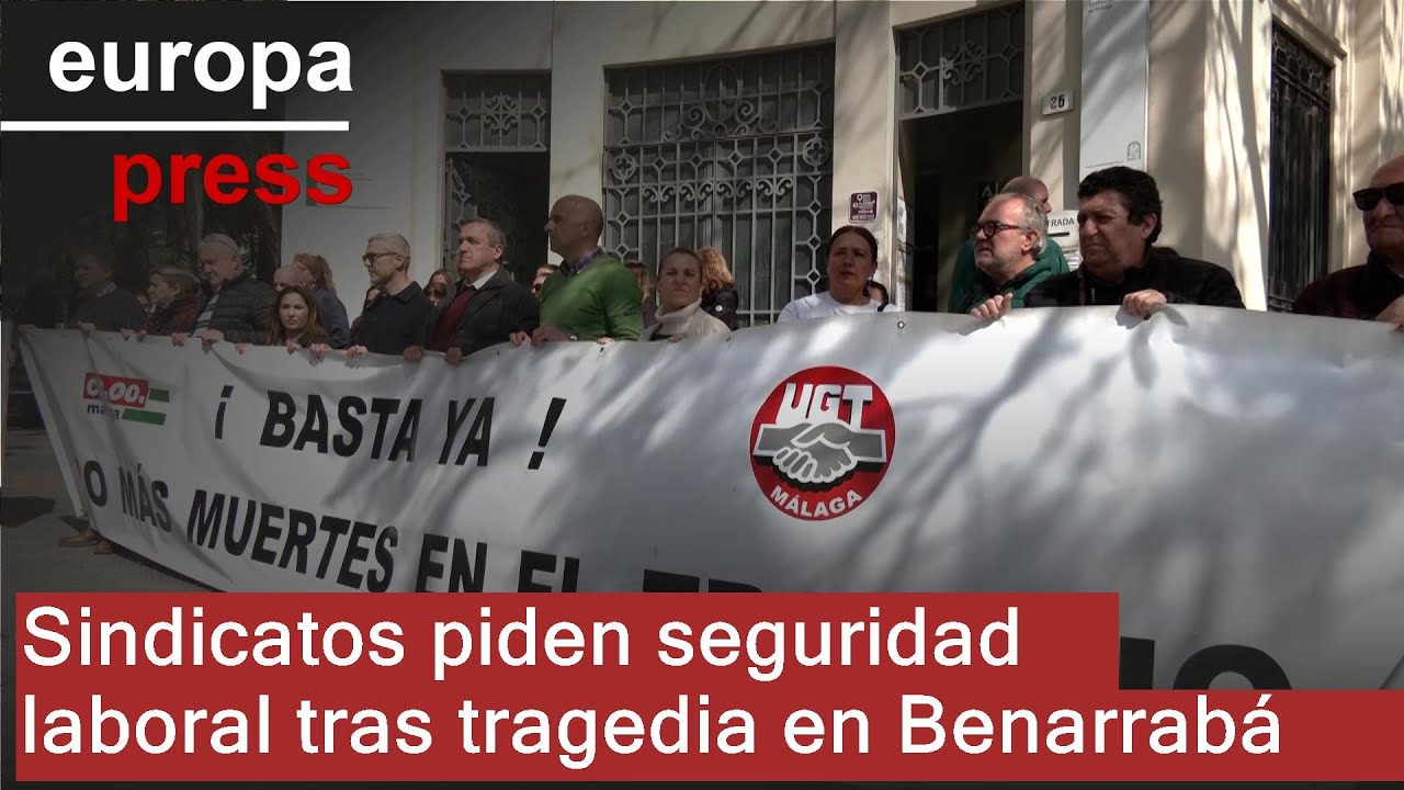 CCOO y UGT piden acciones urgentes para reducir la siniestralidad laboral