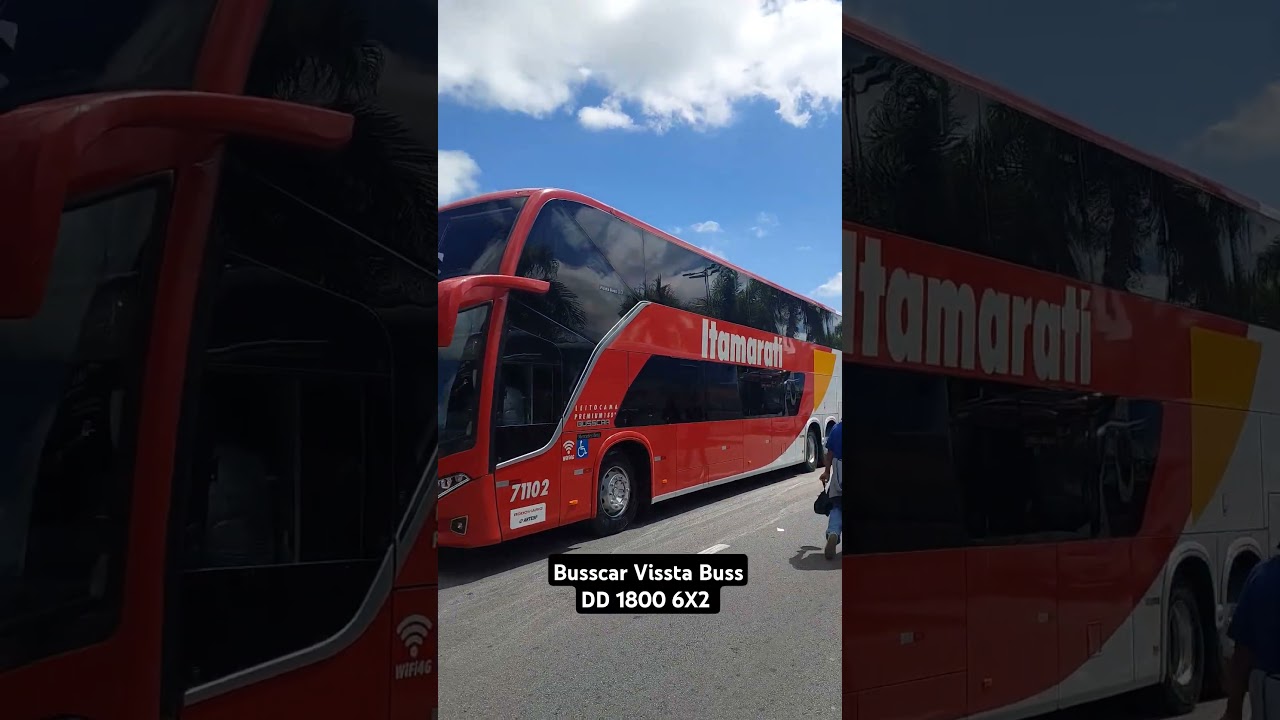 Busscar Vissta Buss DD 1800 8X2 #bus #&ocirc;nibus #busscar #trending #shorts #trend