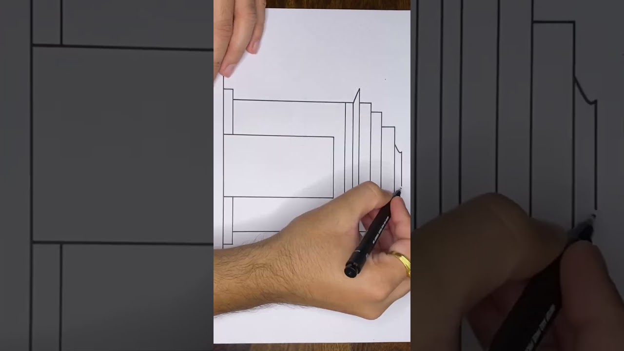 How to draw India Gate | Free tutorial @likeokplease  #shorts