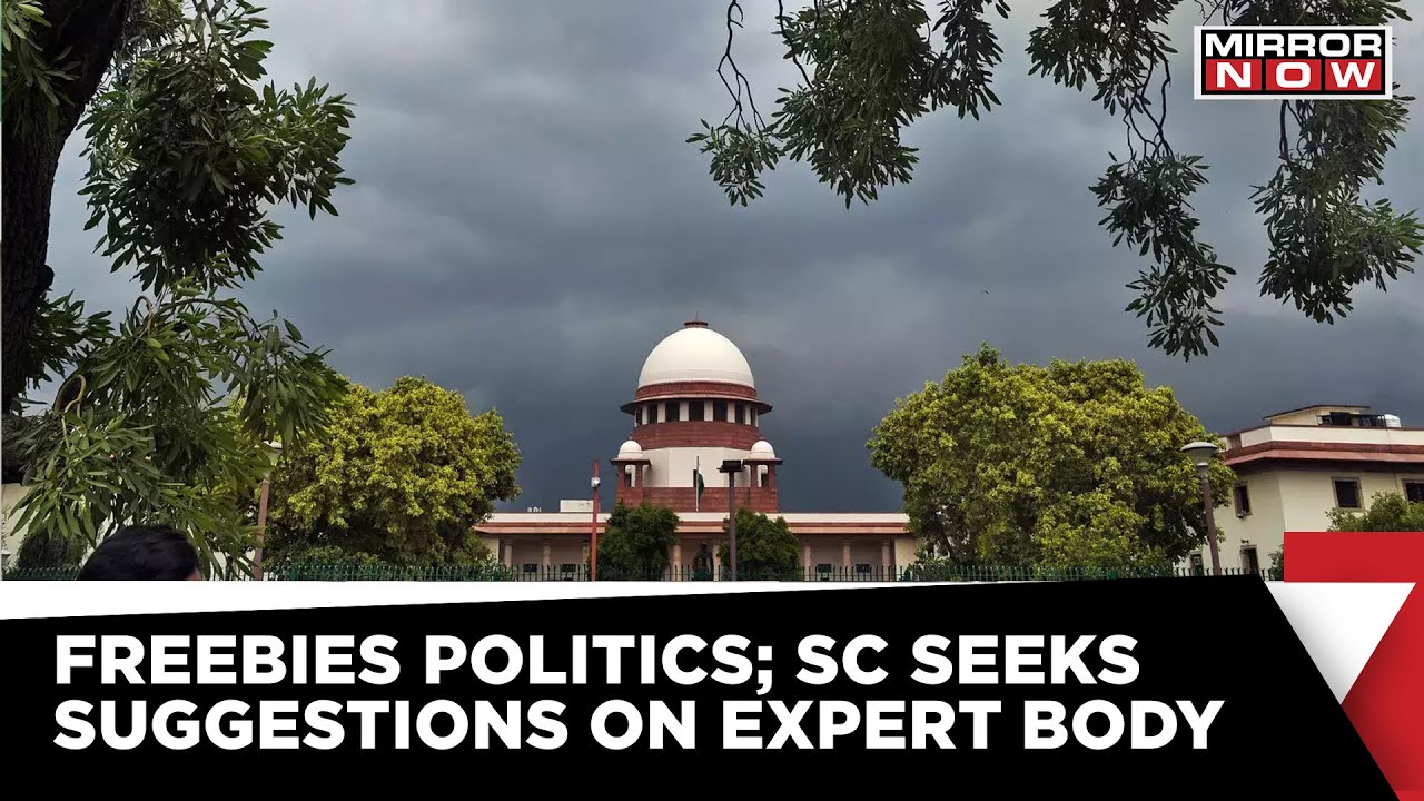 Supreme Court Seeks Suggestions If An Expert Body Should Look Into Freebies By Political Parties