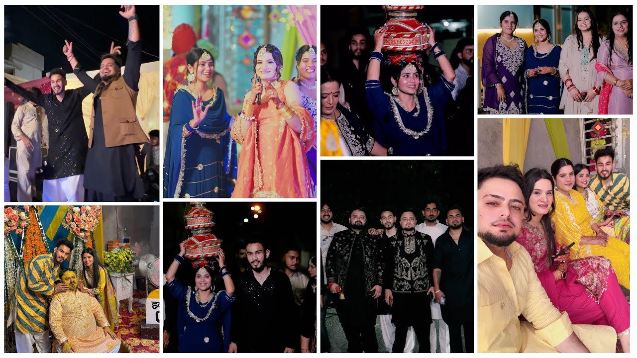 Haldi , Jaggo and Dj Night Function😍❤️Full Ronka || Sabdi Setting Hogyi😂