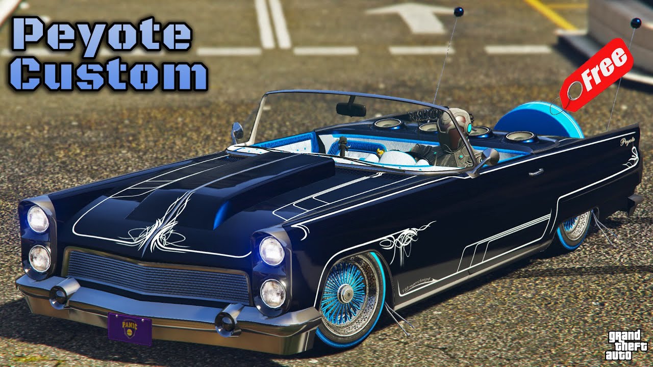Peyote Custom BENNY'S NEW PODIUM CAR! Review & Best Customization | GTA Online | Thunderbird  | FREE