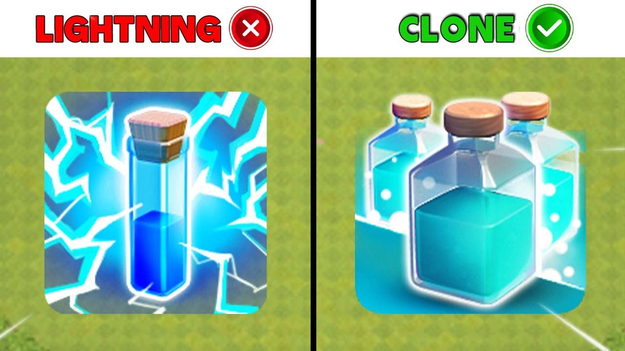 VIDEO INI KHUSUS BUAT USER NAGA, BIAR GAK PAKE PETIR LAGI ! #coc
