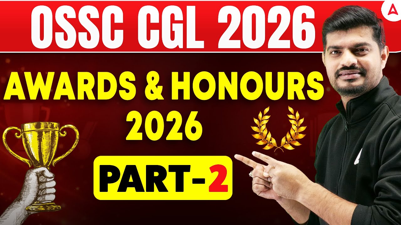 OSSC CGL 2026 | Awards and Honours 2026 I OSSC CGL Current Affairs by Bibhuti Sir #2