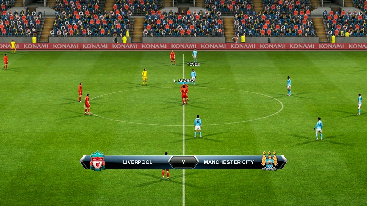 PES 2013 - Liverpool vs Manchester City