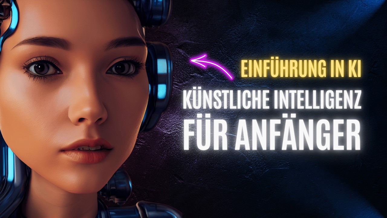 Grundkurs KI: Alles über Künstliche Intelligenz.  In dieser Einführung lernst du die KI Grundlagen