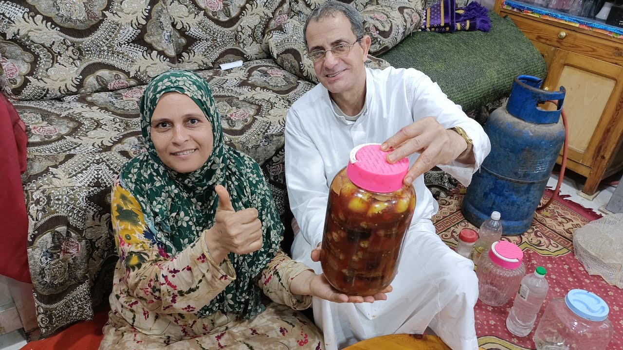 الطريقة الصحيحة لتخليل طرشى البتنجان  🍆لشهر رمضان المبارك 🌜⭐