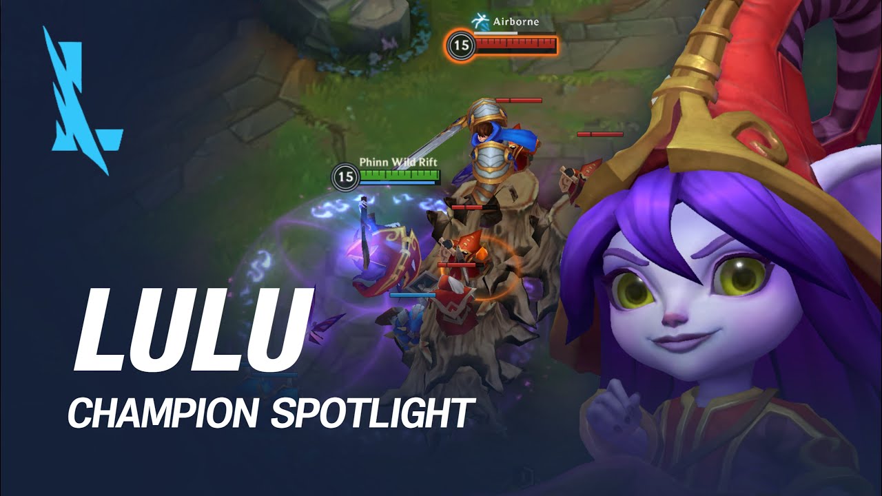Lulu Champion Spotlight | Gameplay - League of Legends: Wild Rift